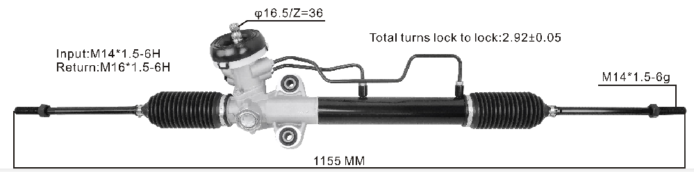 Power Steering Rack