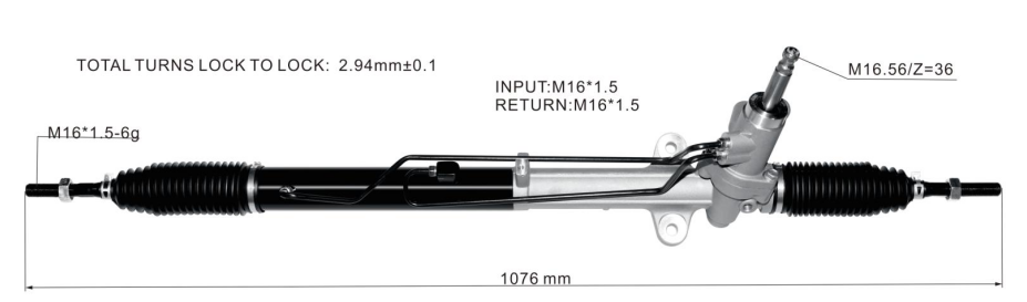 Power Steering Rack