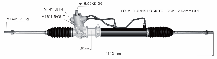 Power Steering Rack