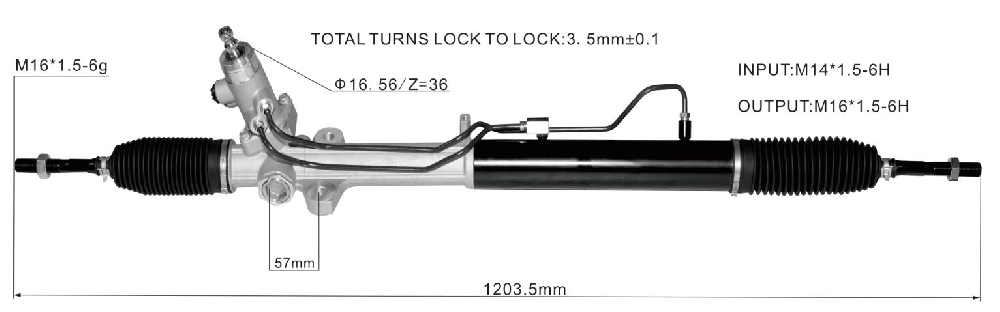 Power Steering Rack