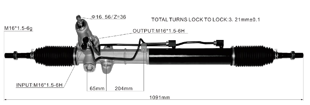 Power Steering Rack