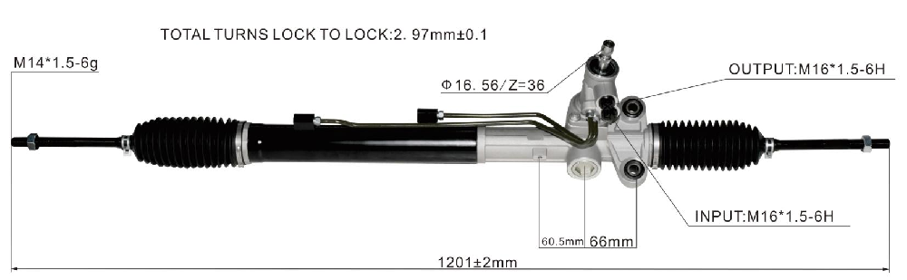 Power Steering Rack