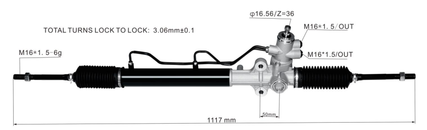 Power Steering Rack