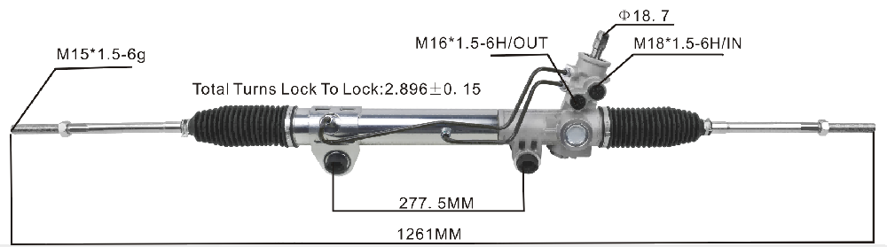 Power Steering Rack