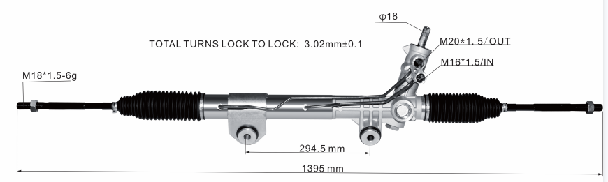 Power Steering Rack