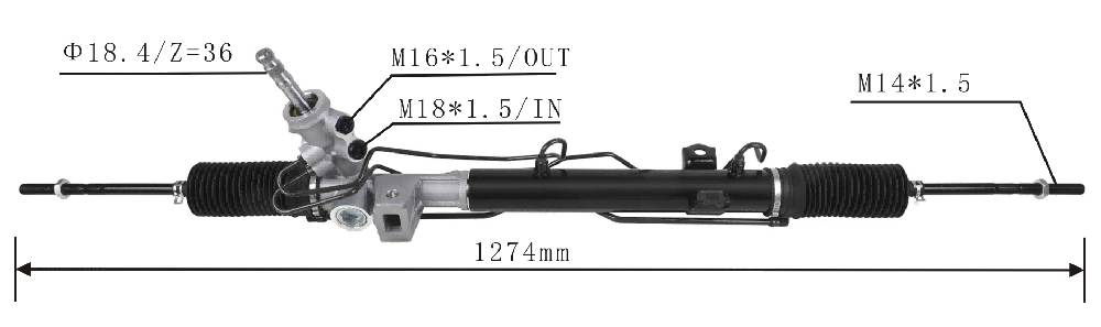 Power Steering Rack