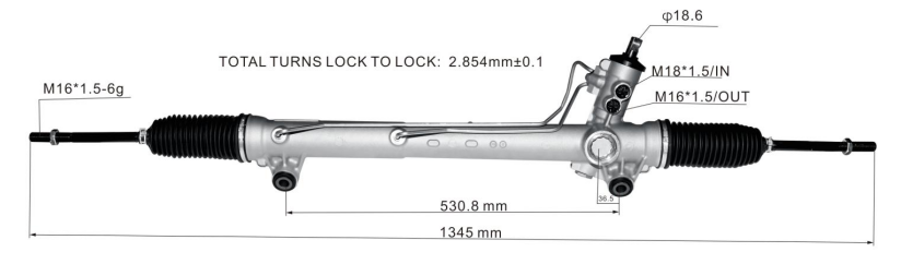 Power Steering Rack