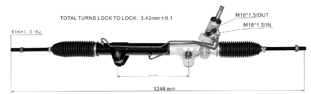 Power Steering Rack