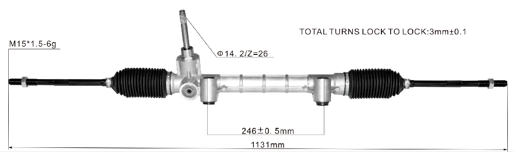 Power Steering Rack