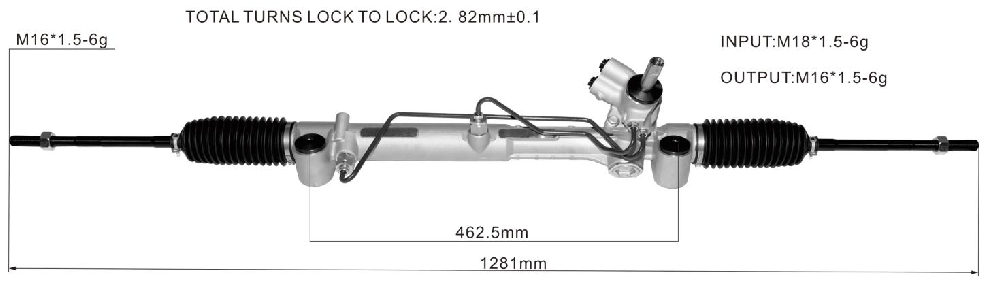 Power Steering Rack