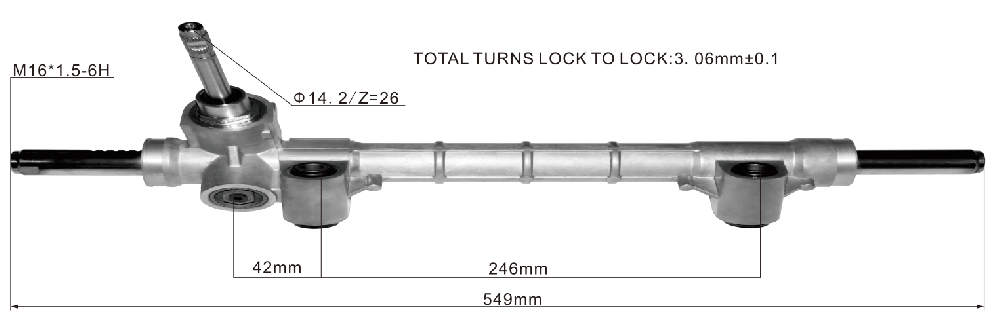 Power Steering Rack