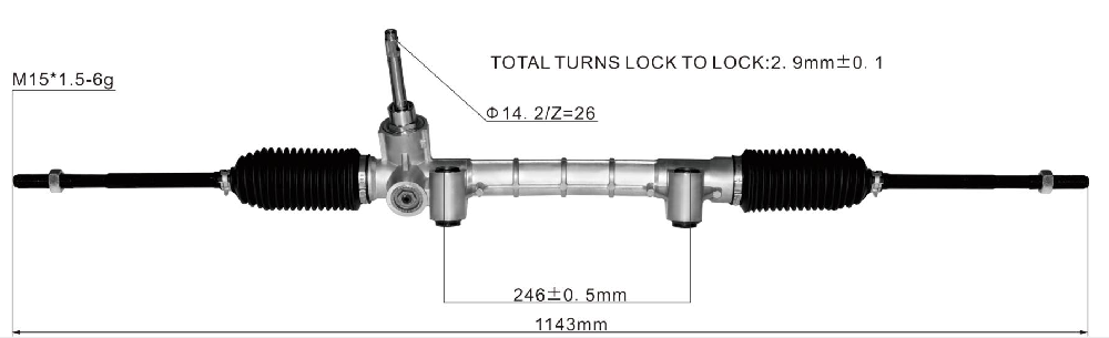 Power Steering Rack