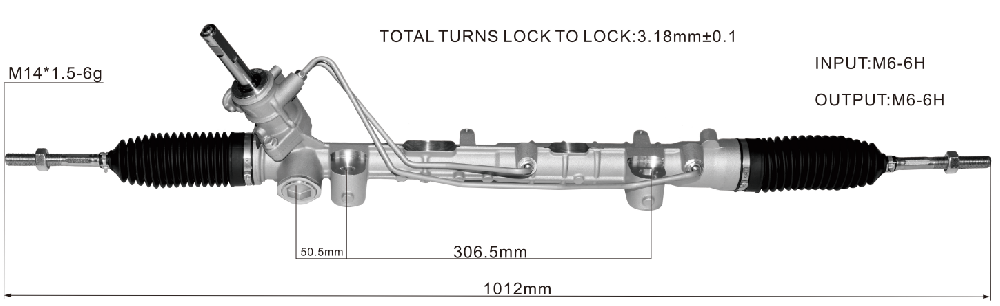 Power Steering Rack