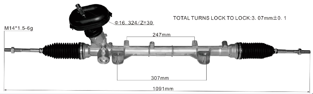 Power Steering Rack