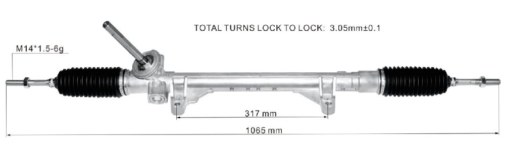 Power Steering Rack