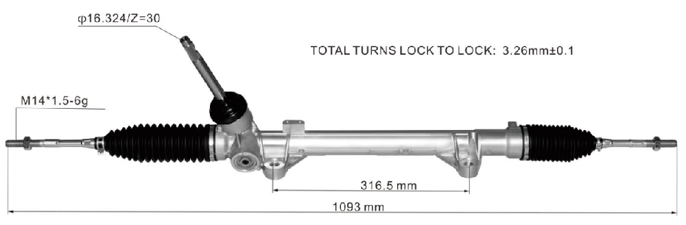 Power Steering Rack