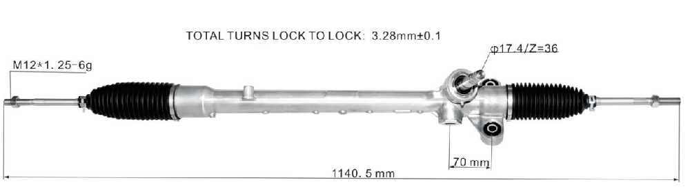 Power Steering Rack