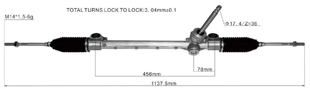 Power Steering Rack