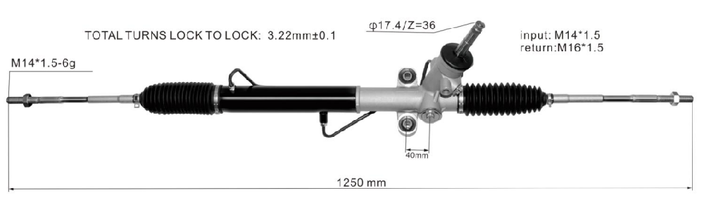 Power Steering Rack