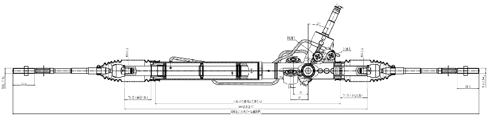 Power Steering Rack