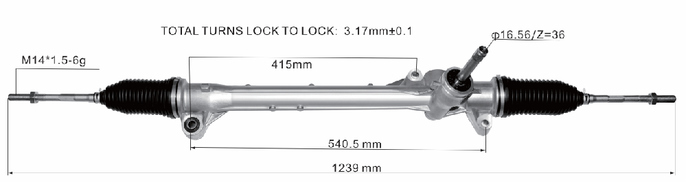 Power Steering Rack