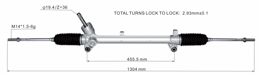 Power Steering Rack