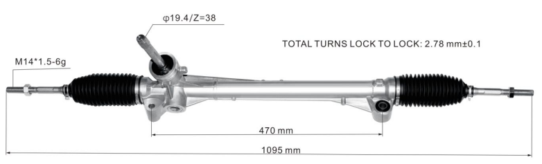 Power Steering Rack