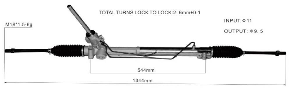 Power Steering Rack