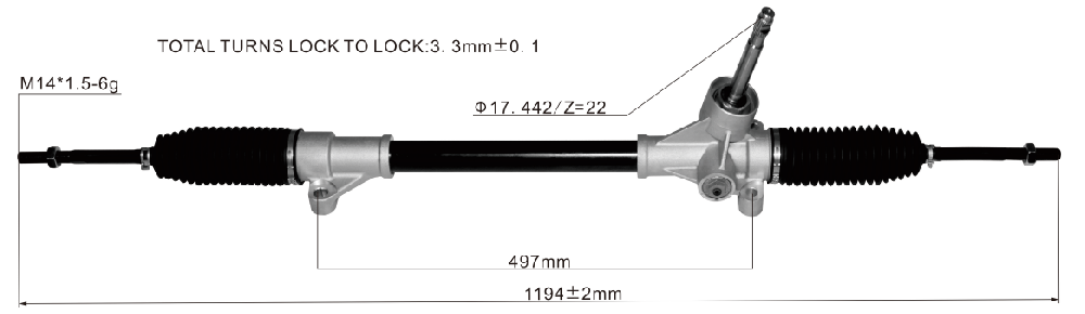 Power Steering Rack