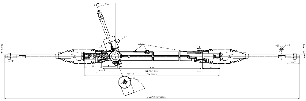 Power Steering Rack